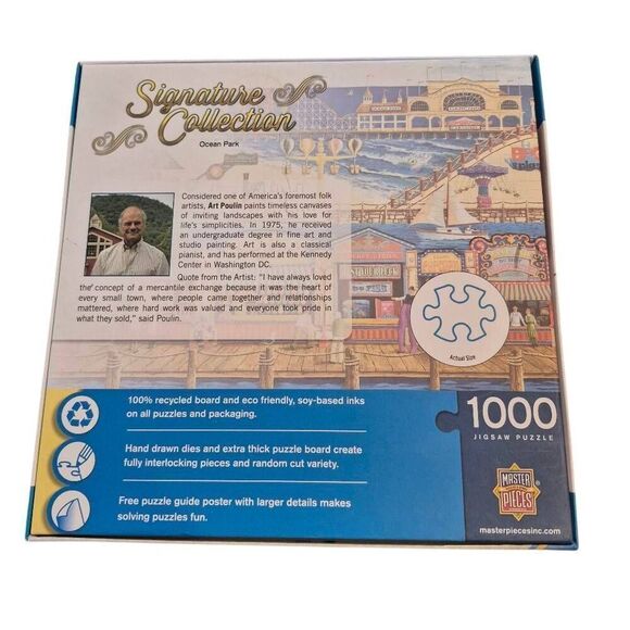 Master Pieces Signature Collection Ocean Park 1000 pc Jigsaw Puzzle - Picture 3 of 7